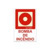 Placa Indicativa do Ponto de Acionamento da Bomba de Incêndio 10 x 15 cm
