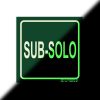 Placa de Sinalização Sub-Solo 14,5 x 14,5 cm - Image 3