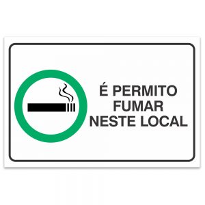 e permitido fumar