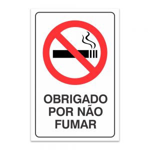 obrigado por nao fuma