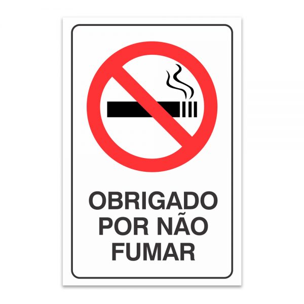 obrigado por nao fuma