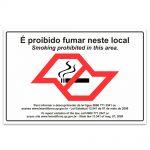 proibido fumar neste local sao paulo ingles