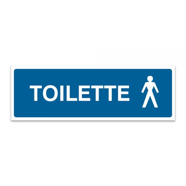 Adesivo Toilette M 30x10 cm