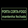 Placa Porta Corta Fogo 240 mm x 120 mm - Image 2