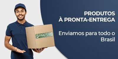 Placas de Sinalização a Pronta-Entrega