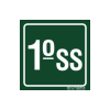 Placa de Sinalização 1°ss ao 5°ss  - Subsolo